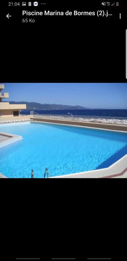 Face Mer Entre Plage Et Marina Bormes-les-Mimosas Exterior foto